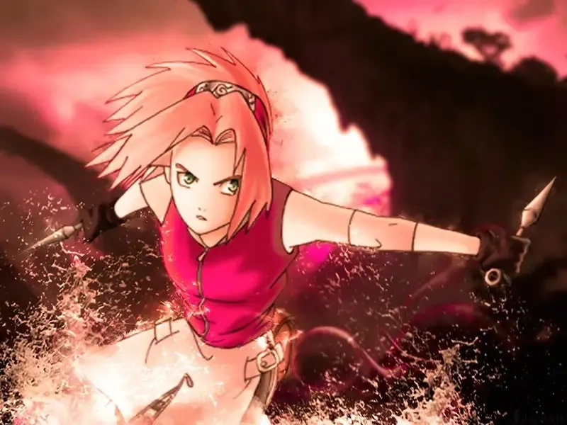 Vẽ Haruno Sakura phong cách manga siêu đẹp