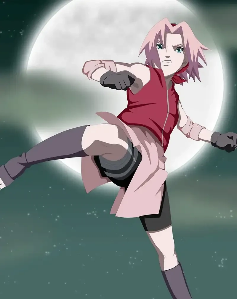 Avatar Sakura cute phong cách chibi đáng yêu