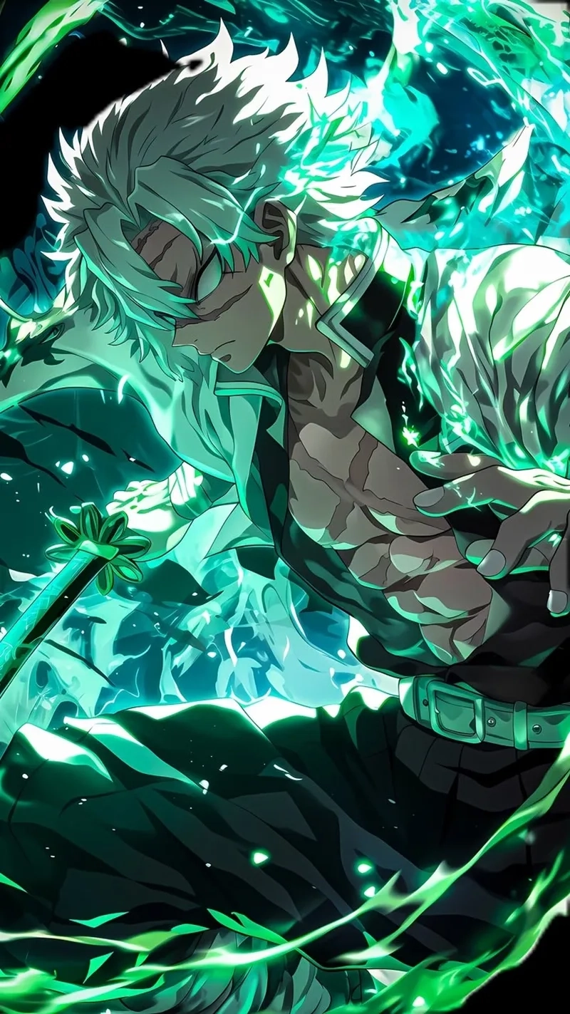 Shinagawa Sanemi là nhân vật khiến quỷ phải run sợ