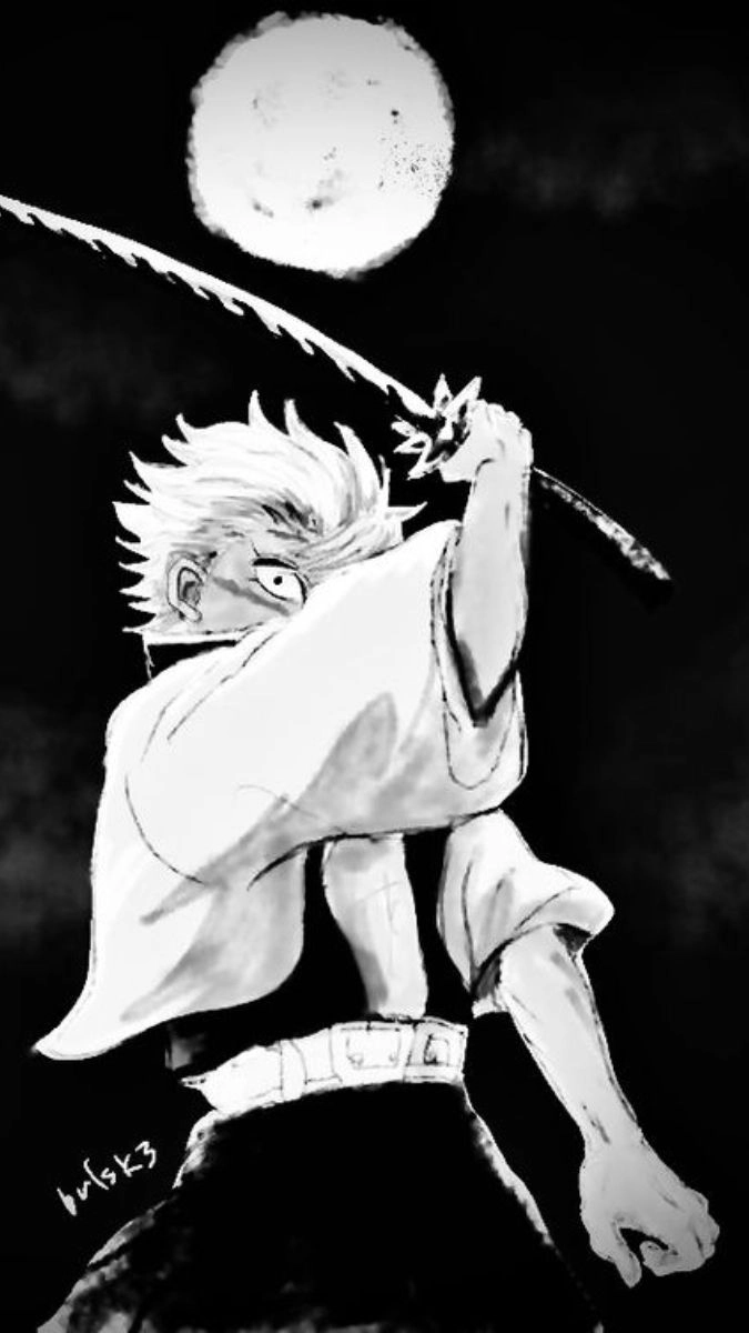 Sanemi avatar biểu trưng cho sự lạnh lùng và mạnh mẽ