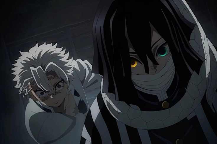 Avatar Sanemi thể hiện ánh nhìn lạnh băng không khoan nhượng