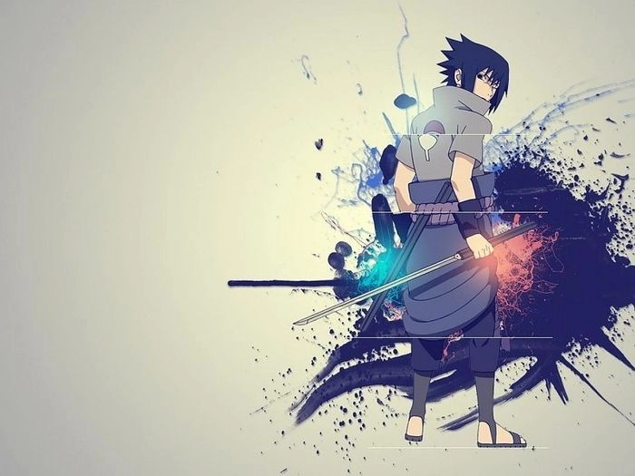 Uchiha Sasuke art hình vẽ cực đẹp ấn tượng