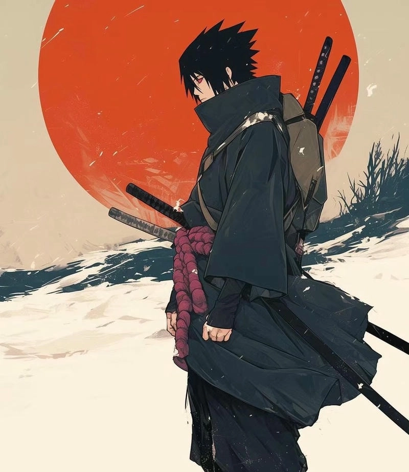Avatar Sasuke hình ảnh lạnh lùng đầy khí chất