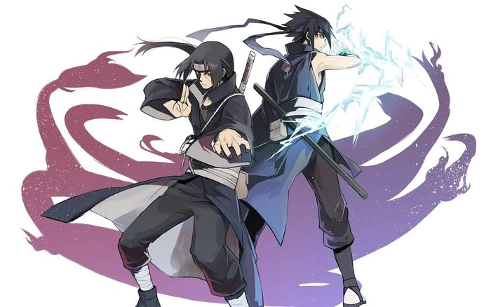Sasuke Uchiha anime phiên bản chiến binh trẻ