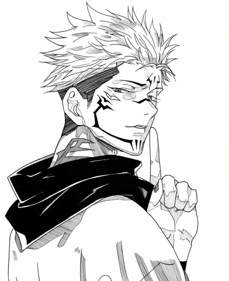 Ryomen Sukuna manga khắc họa chân dung hung thần