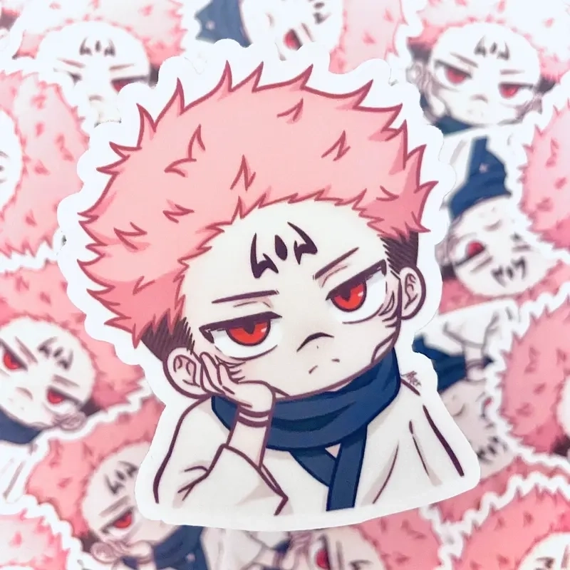 Vẽ Sukuna chibi cute kết hợp nét hài và lạnh