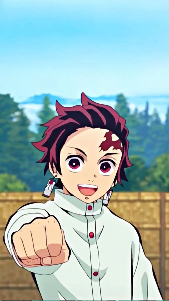 Avatar Tanjiro vô tri gương mặt lạnh lùng