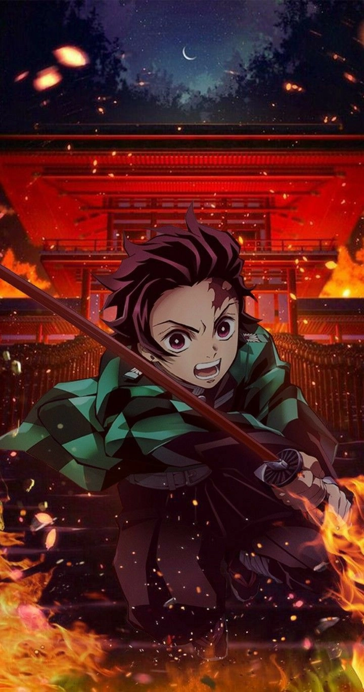 Demon Slayer Tanjiro avatar chiến binh huyền thoại