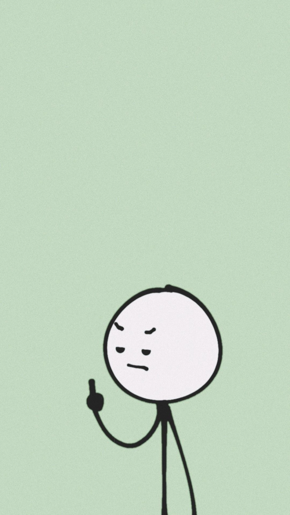 Ảnh meme ngón tay giữa cho mood nổi loạn