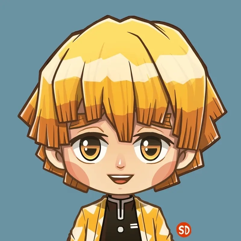 Avatar thanh gươm diệt quỷ chibi cực chất cho fan