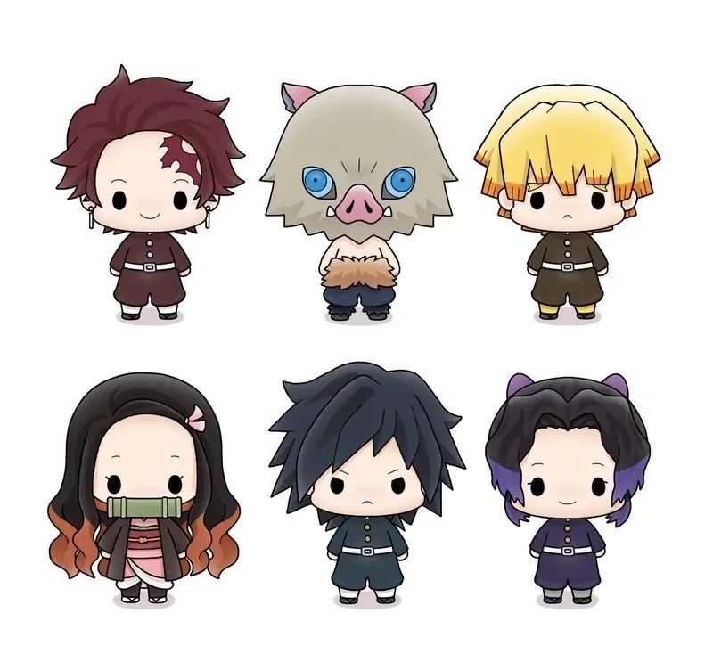 Vẽ thanh gươm diệt quỷ chibi đơn giản dễ học