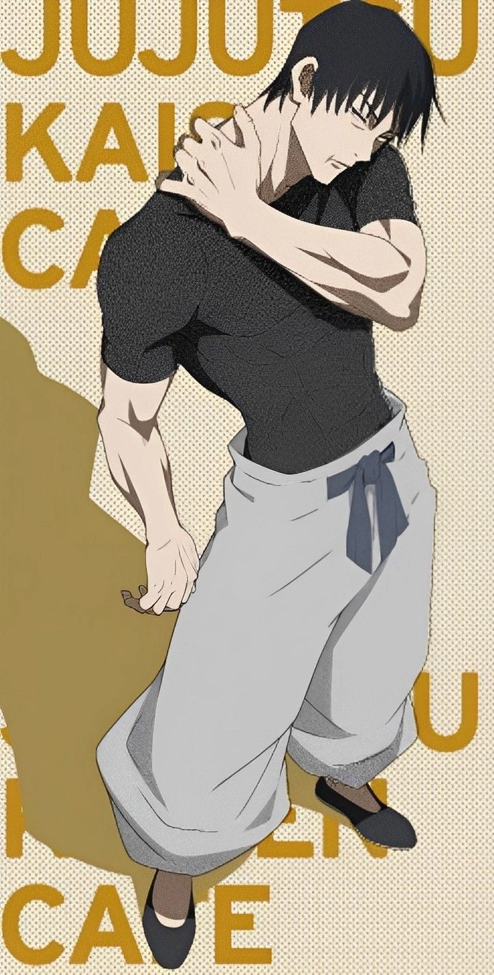 Toji manga avatar đậm nét nguy hiểm và điềm tĩnh