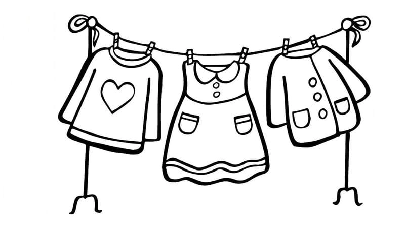 Tranh tô màu về chủ đề bản thân đẹp nhẹ nhàng