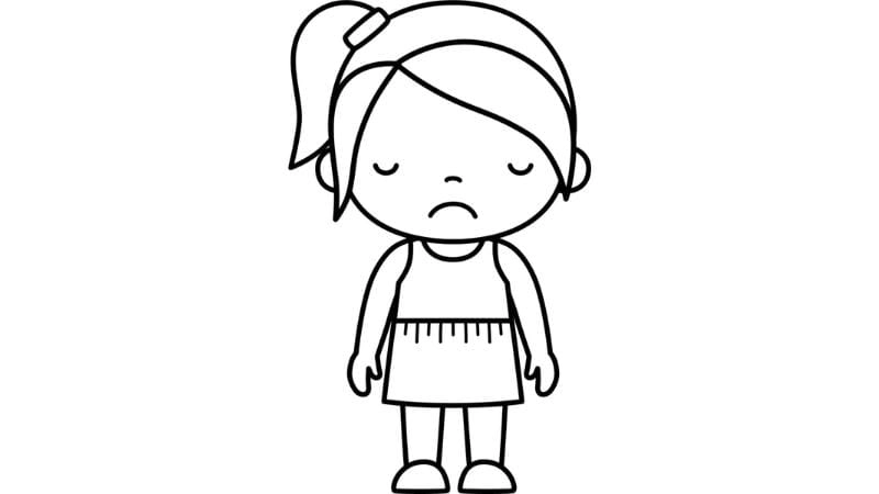 Tô màu tranh chủ đề bản thân nhẹ nhàng vui tươi