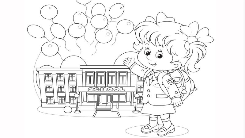 Tranh tô màu chủ đề bản thân mầm non ý nghĩa