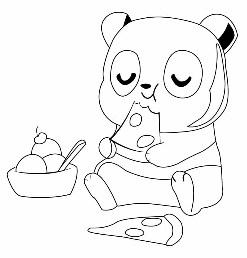 Hình vẽ con gấu cho bé tô màu sinh động