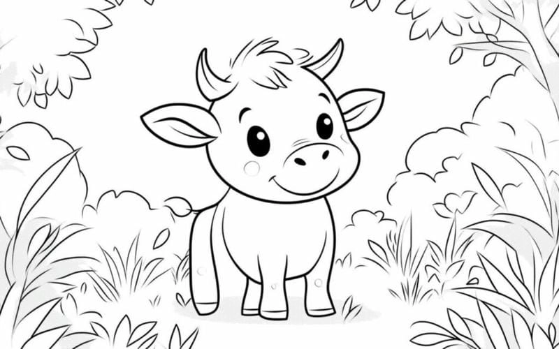 Tranh tô màu con vật cho bé luyện tay khéo léo