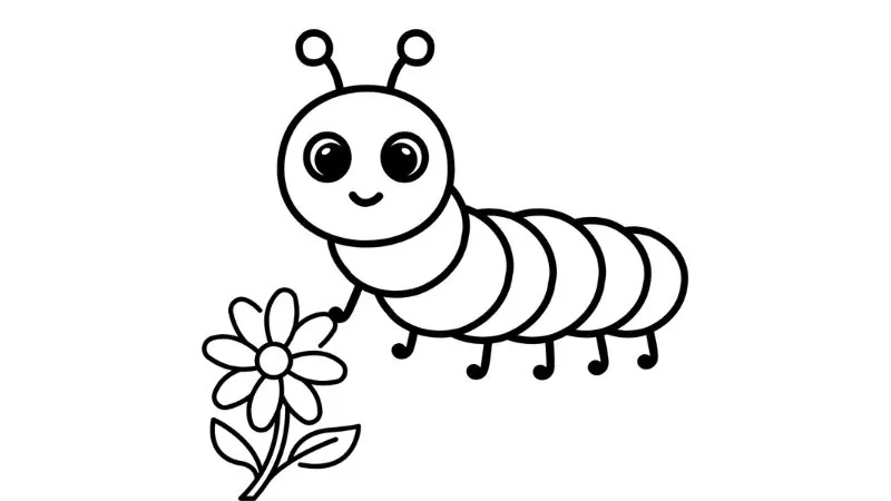 Tranh tô màu con vật tiếng Anh cho bé học vui