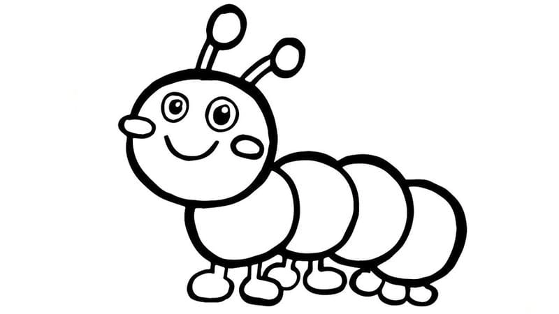 Tranh tô màu cute cho bé tô màu thư giãn