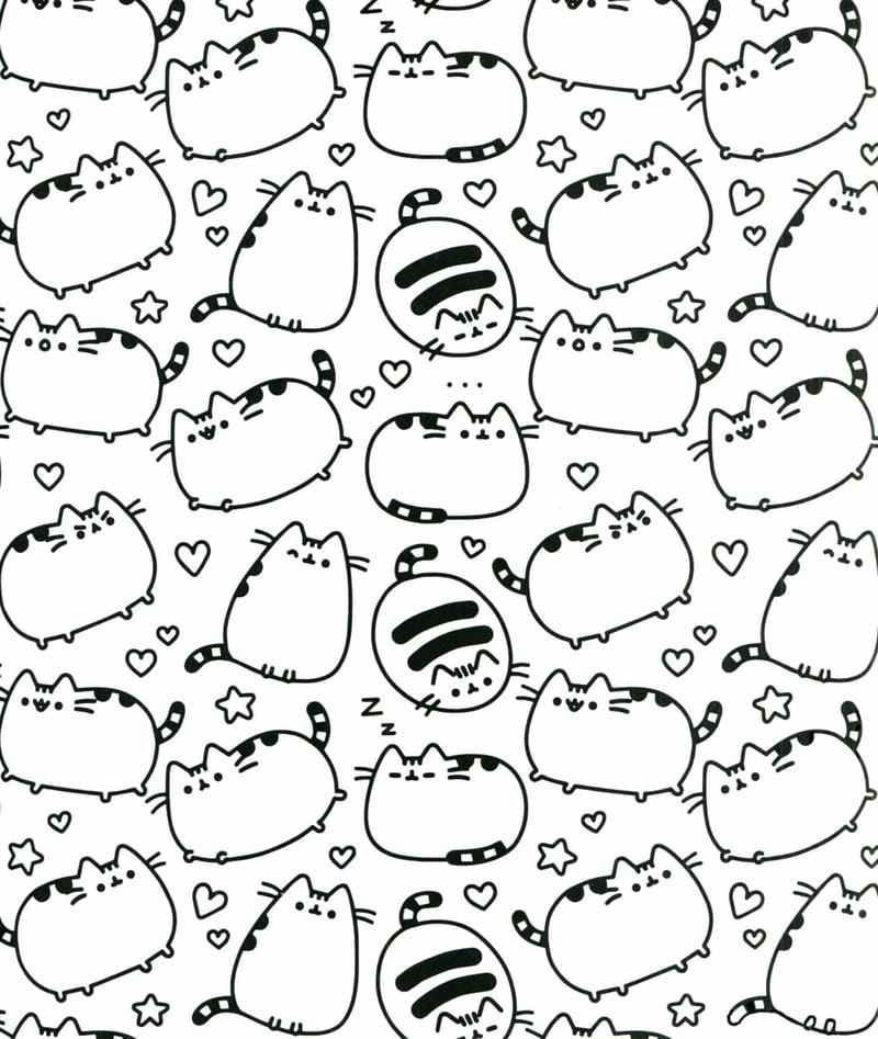 Hình sticker tranh tô màu cute tô dán ngộ nghĩnh
