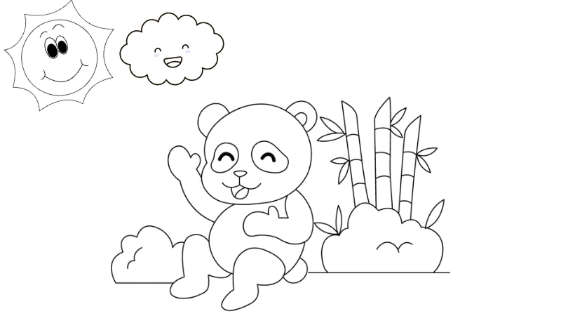 Tranh tô màu đơn giản dễ hiểu cho bé mới học