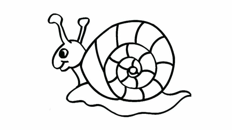 Tranh đơn giản cho bé tập tô từng chi tiết