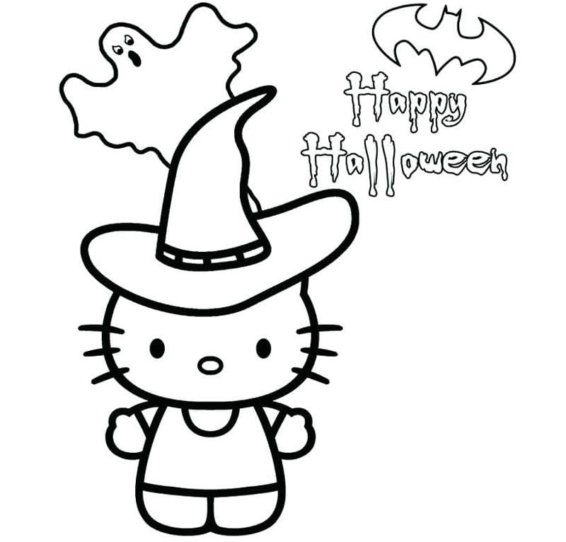 Tô màu mặt nạ bí ngô Halloween đẹp và dễ thương