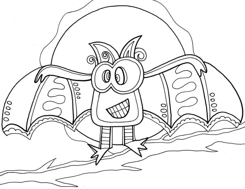 Tô màu ngôi nhà Halloween ma quái và hấp dẫn