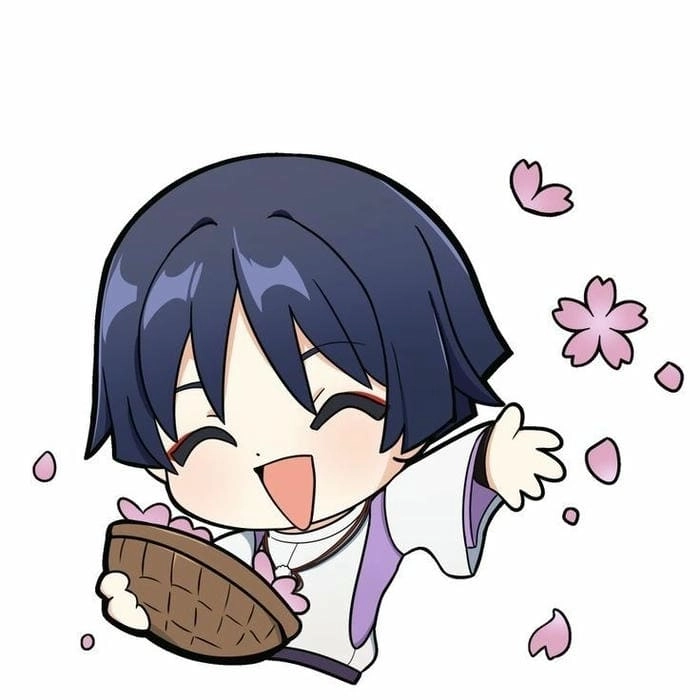 Wanderer chibi official art đẹp chuẩn từng chi tiết