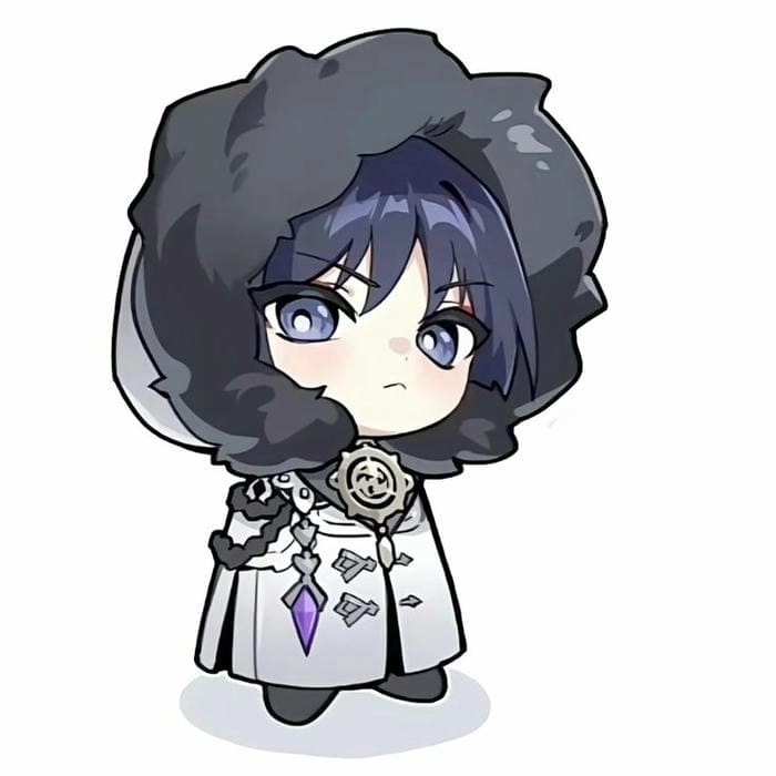 Wanderer chibi stickers với đủ kiểu dáng siêu đáng yêu