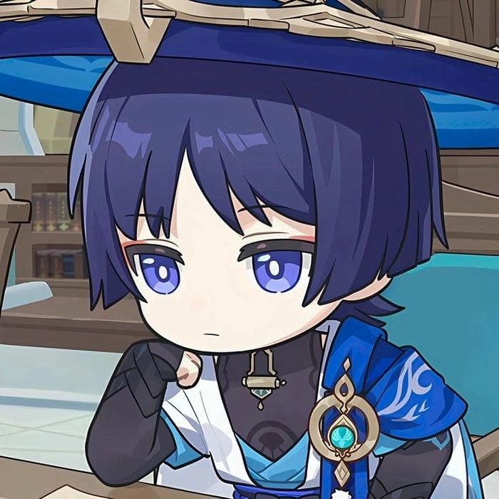 Wanderer chibi transparent png thích hợp làm sticker