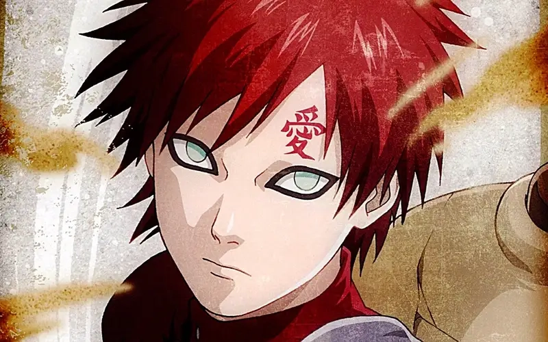 Nhân vật được yêu thích hàng đầu Gaara anime