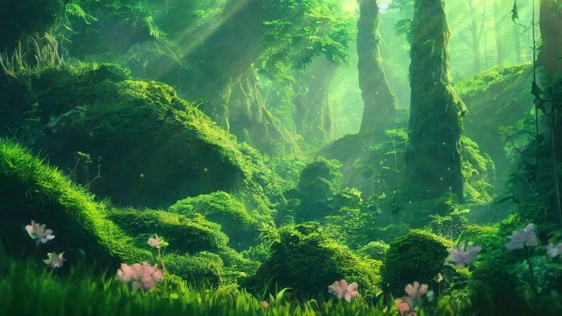 Ảnh anime khung cảnh hoàng hôn