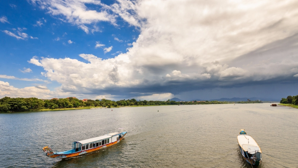 Vẻ đẹp cổ kính trong một góc phong cảnh Huế đẹp