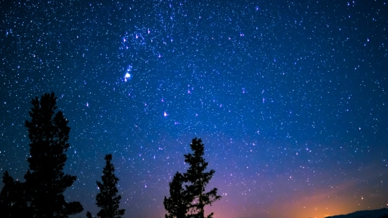 Chiêm ngưỡng hình nền hình ảnh bầu trời đêm đầy sao