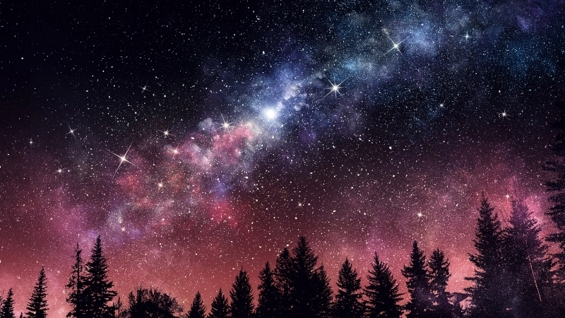 Một nền bầu trời đêm tĩnh lặng