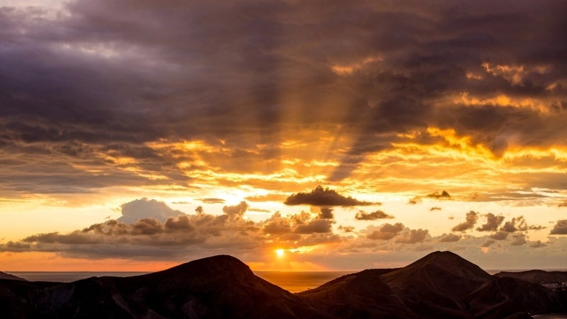 Phong cách hình nền bình minh chill thư giãn