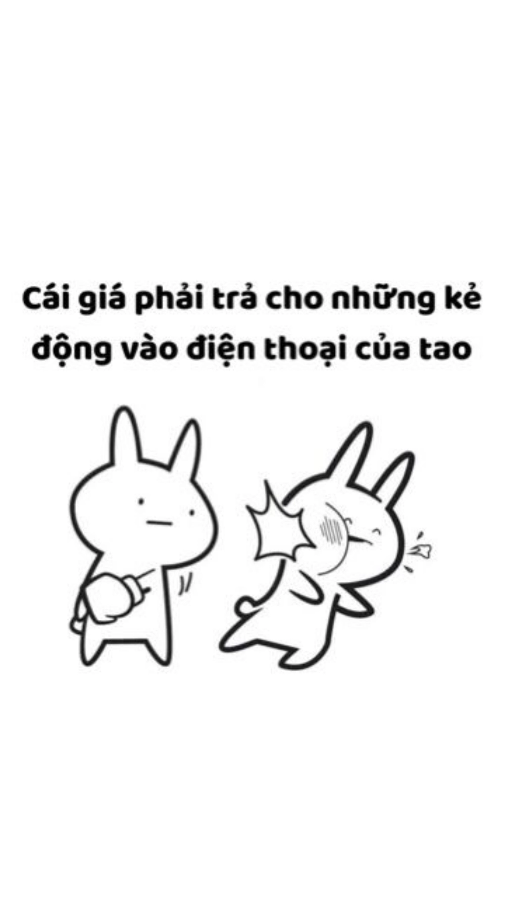 Phiên bản bỏ điện thoại tao xuống cute nhất