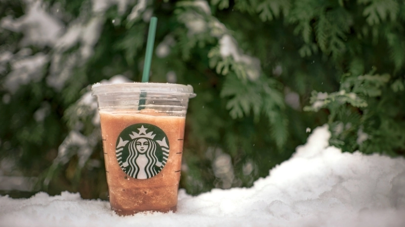 Hình nền cà phê cute với latte art