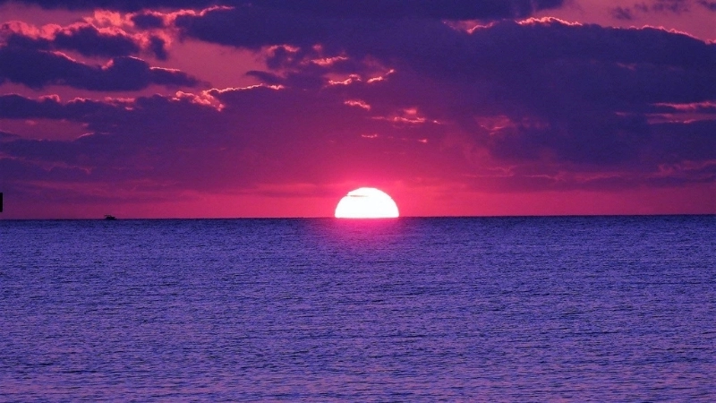 Hình nền điện thoại cảnh hoàng hôn Full HD