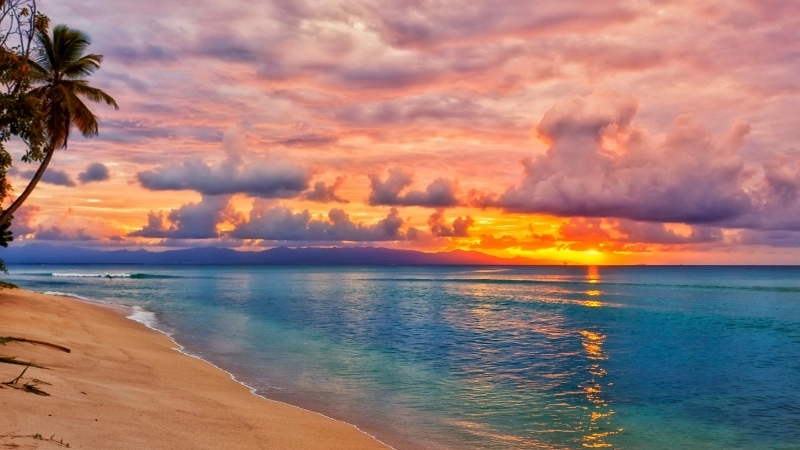 Mẫu hình nền phong cảnh hoàng hôn đẹp nhất