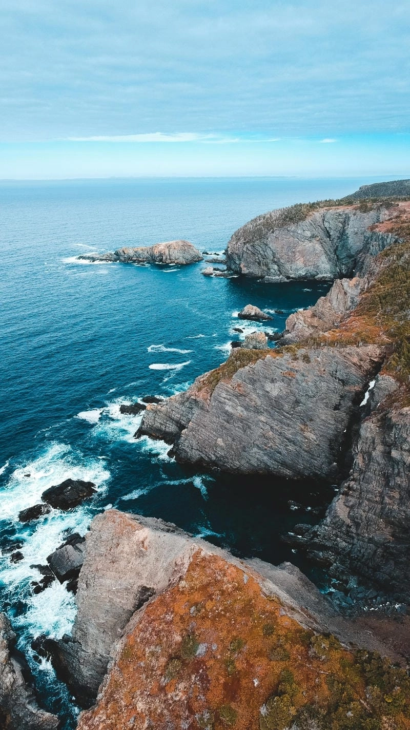 Thế giới mộng mơ trong hình nền điện thoại phong cảnh anime