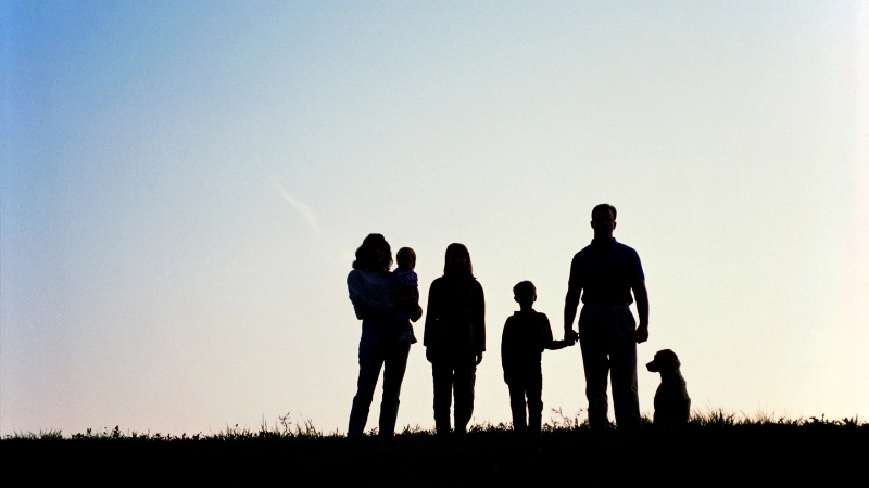 Một ảnh nền gia đình đầy yêu thương