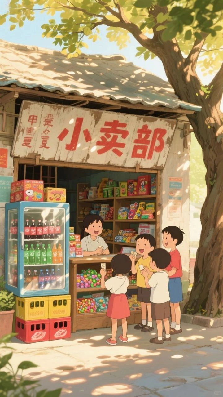 Một hình nền hoạt hình dễ thương cho ngày mới năng động