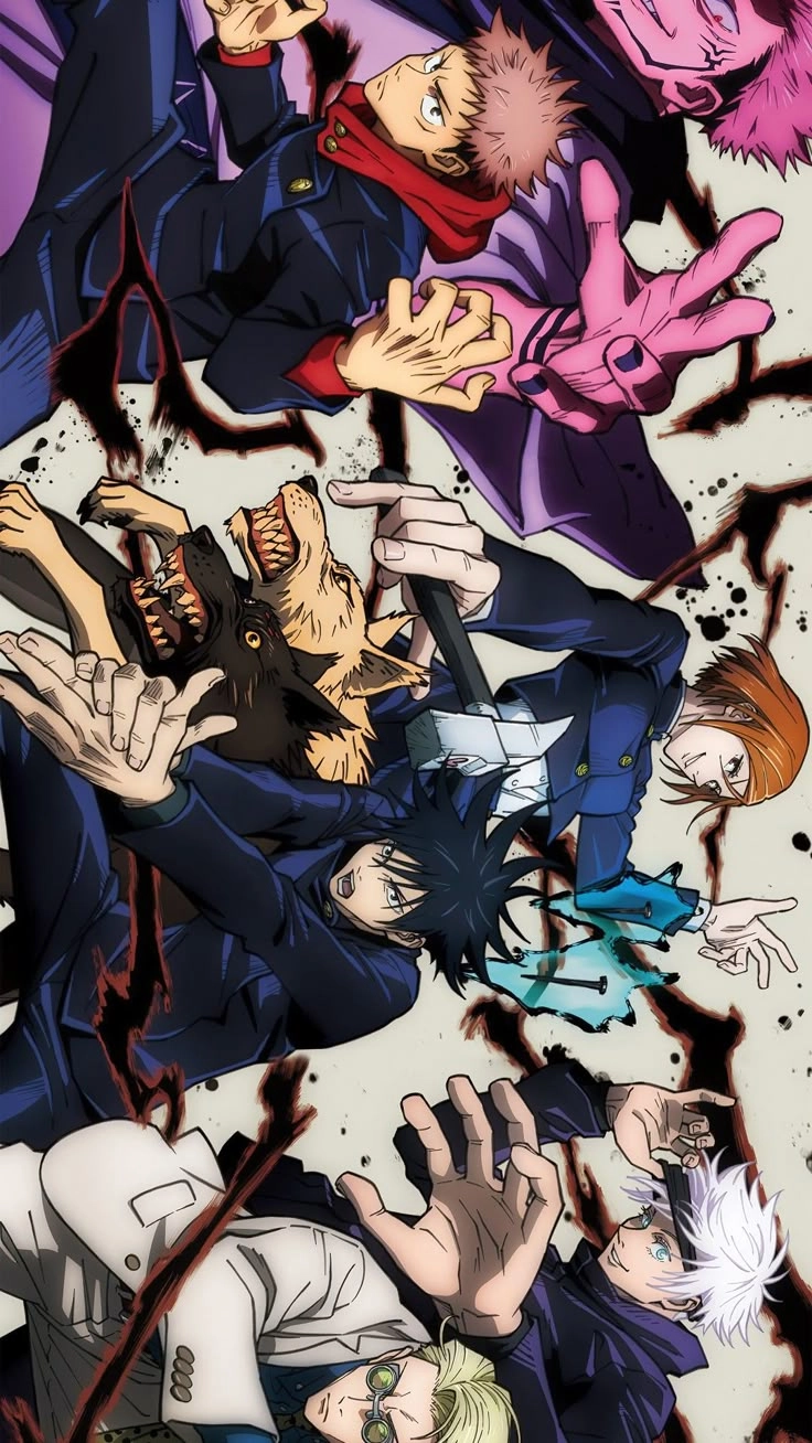 Toàn cảnh trường Chú thuật qua một hình nền đẹp jujutsu kaisen