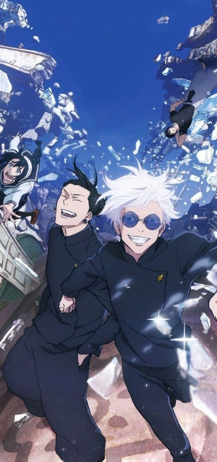 Hình jujutsu kaisen với phân cảnh chiến đấu kịch tính