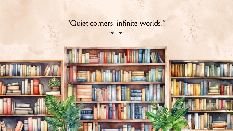 Mẫu hình nền máy tính kệ sách phổ biến nhất