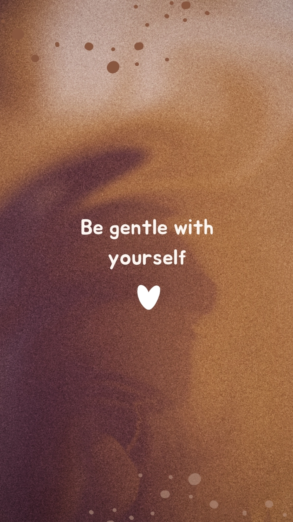 Mẫu hình nền màu nâu cute cho điện thoại