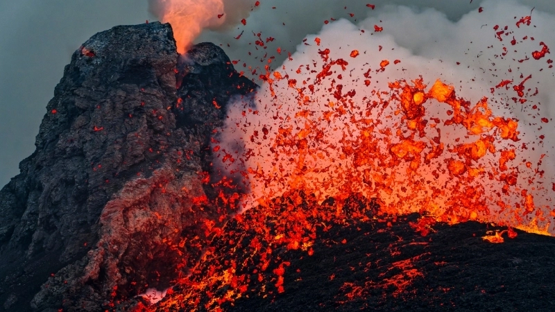 Chiêm ngưỡng vẻ đẹp của hình núi lửa