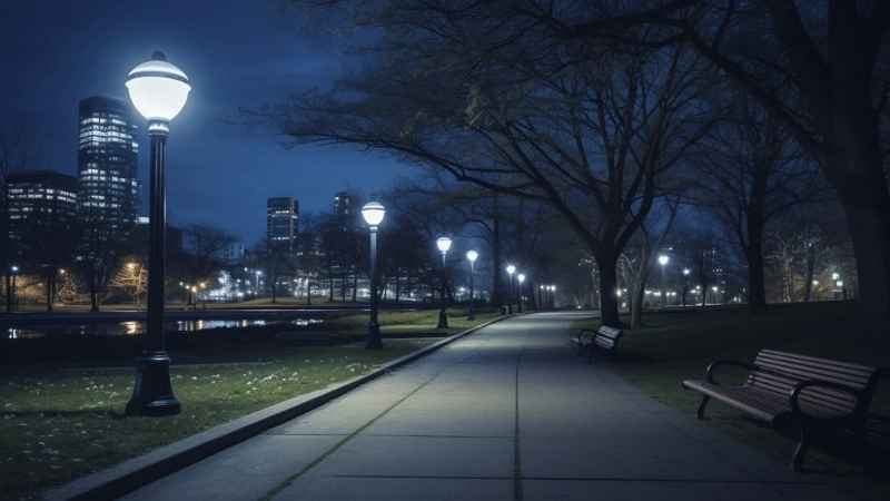 Hình nền đường phố đêm Nhật Bản